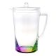 OVAL HALO RAINBOW PITCHER 2.75QT