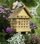 STACKING SOLITARY BEE HIVE WITH FLIP TOP
