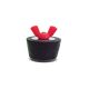 WINTERIZING PLUG #9 WITH PLASTIC WING NUT RED